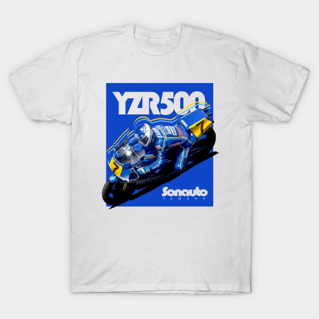 Sarron YZR T-Shirt by Retroquarter